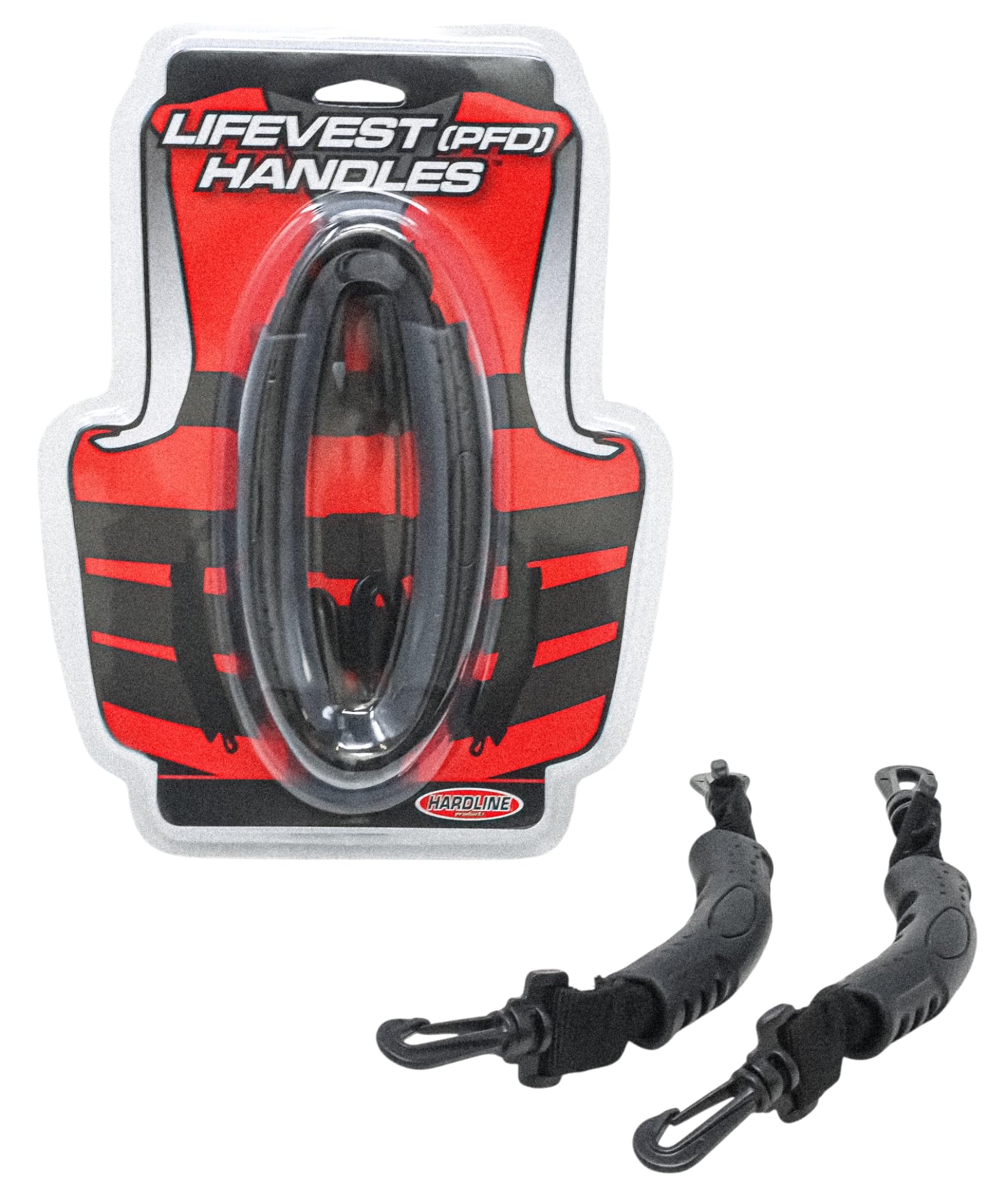 Hardline Products VS-1 Comfortable Grip Handles for Tandem PWC Riding