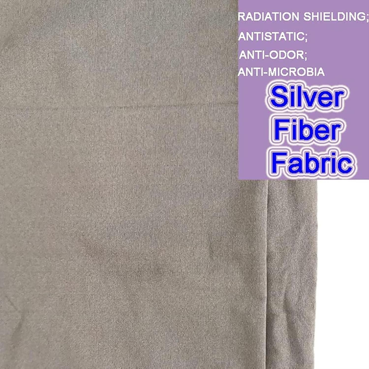 EMF & 5G Radiation Protection Fabric-EMF Signal Shielding Material,Safe Skin Contact for Making Radiation-Proof Clothing,Blanket,etc(Size:1.5x3m/59inx9.8ft) (Color : 1.5x3m/59inx9.8ft)