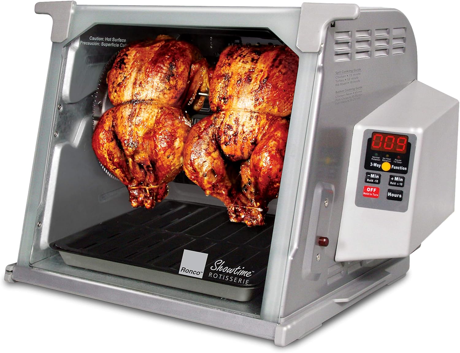 Ronco ST5000PLAT Digital Showtime Rotisserie