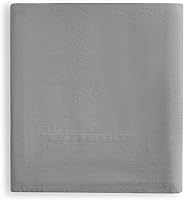 Vista 10 de Linen Closet Sábana bajera ajustable de 100% algodón solamente - Tamaño Full, azul - Tejido de percal nítido, fresco y transpirable, bolsillo