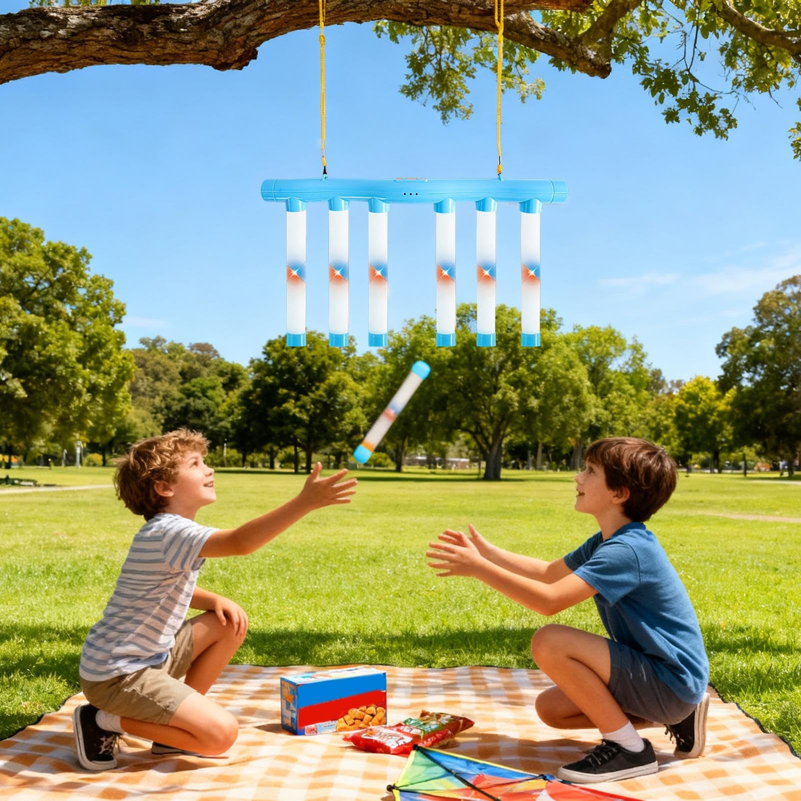 Jeu de Défi des Baguettes Réflexe | Compact avec 3 Modes de Vitesse Réglables | Jeu Familial de Capture de Bâtonnets | pour Adultes Hommes et Femmes