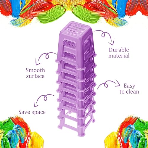 Miniatura 3 de 8 soportes de lona para pintar mini soportes de lona para pintar pies de lona, soportes de soporte de lona para vertido acrílico fluido, suministros
