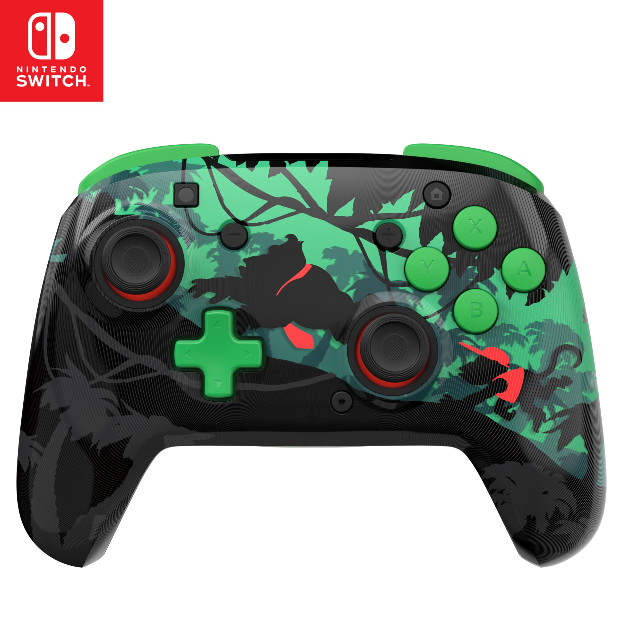 Turtle Beach Rematch Donkey Kong Design lenticolare Controller da gaming wireless per Nintendo Switch. Funziona anche con Nintendo Switch 2 - Pulsante C non disponibile.