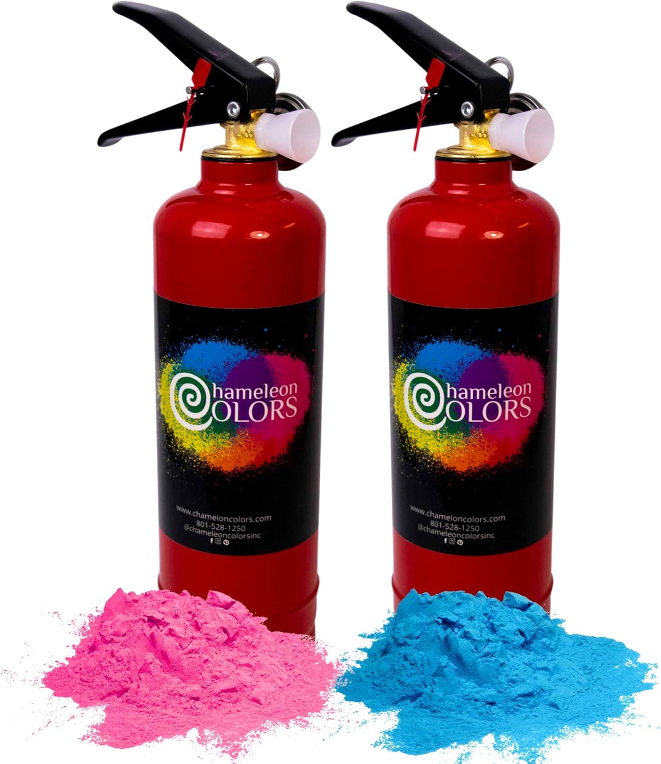 Chameleon Colors Gender Reveal Fire Extinguisher Color