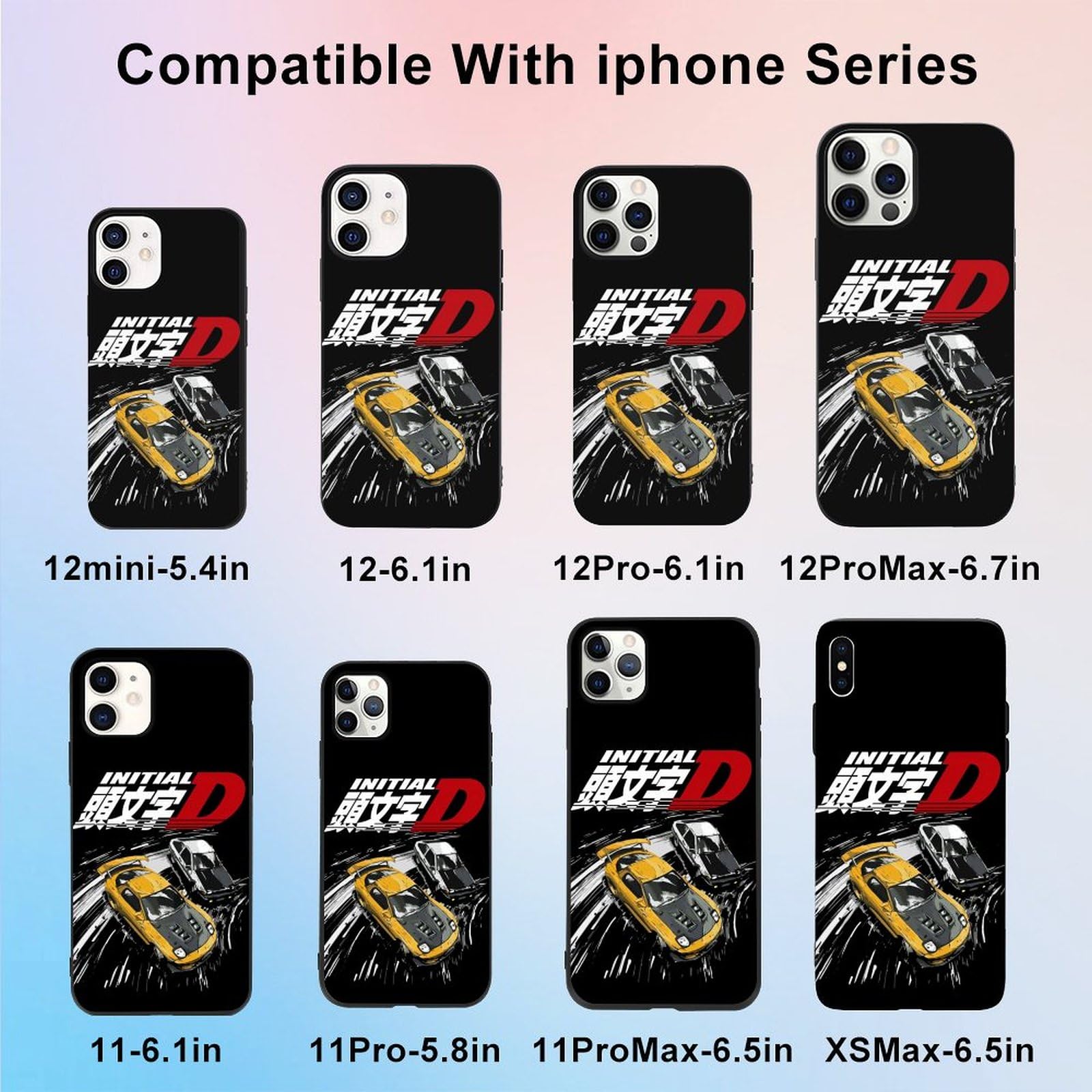 Amazon.co.jp: 【iPhone 12 Mini ケース TPU】 頭文字d イニシャル D