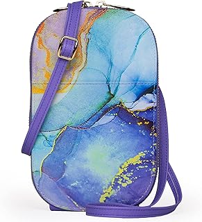Monarque Crossbody, Classic Designs (Blue Marble)