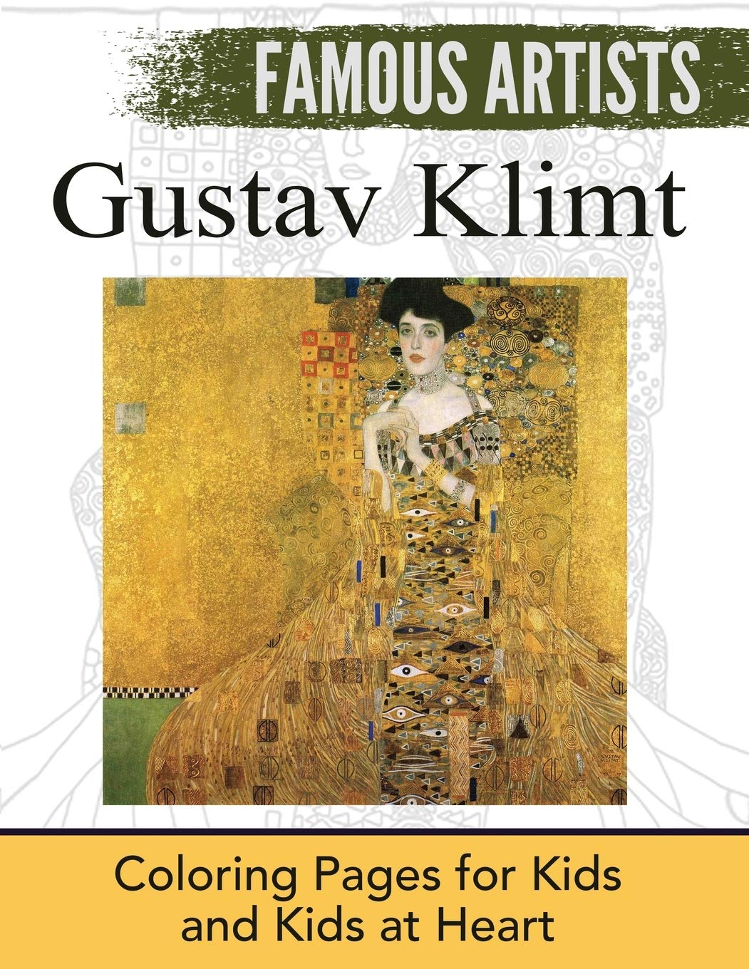 Buy Gustav Klimt: Coloring Pages for Kids and Kids at Heart (Famous ...