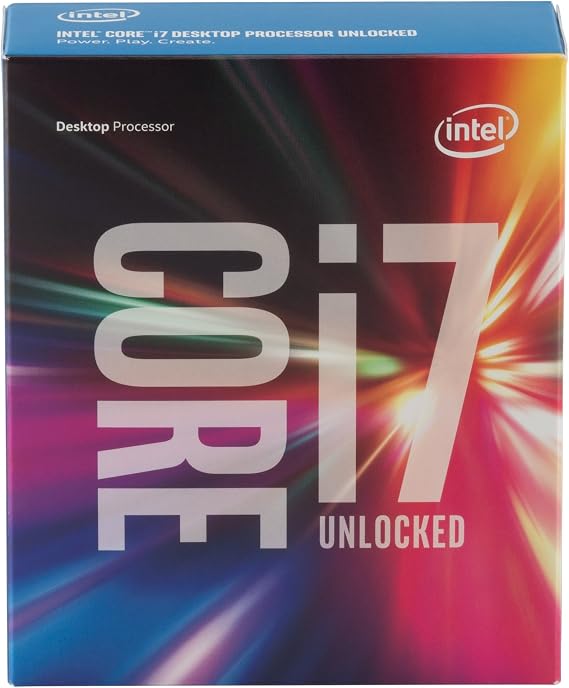 معالج سطح مكتب Intel Core i7 6700K رباعي النواة بسرعة 4.00 جيجاهرتز، مقبس LGA 1151 [BX80662I76700K]