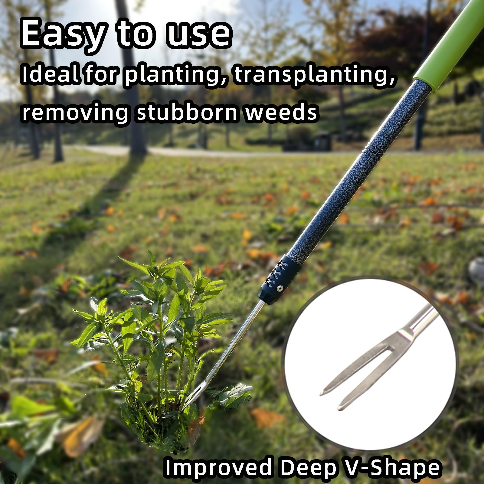 Weed Puller Tool - Long Handle Weeder -5 Weed Puller Tool - Long Handle Weeder -5