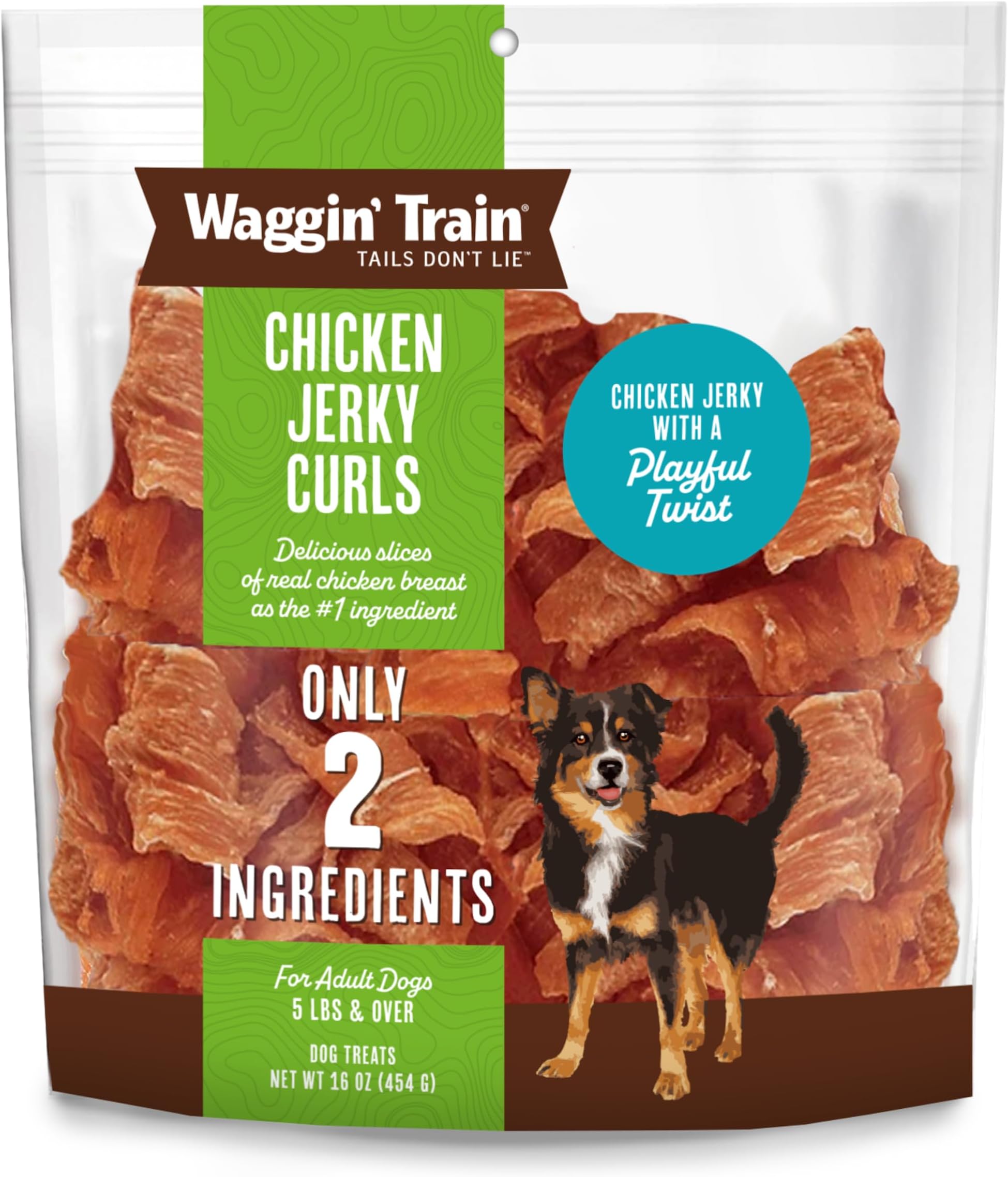 Waggin Train Chicken Jerky Dog Treats, 36 oz. Pet Supplies