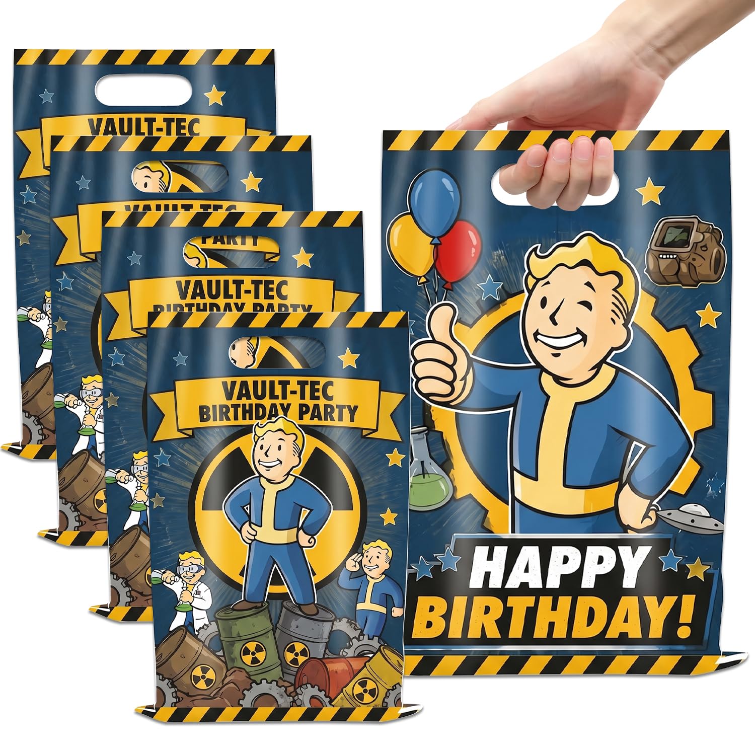 30Pack Faout Game Gooddie Bags Party Supplies Birthday Decoration Gift Bags Birthday Party Decoration (Rea-A5)