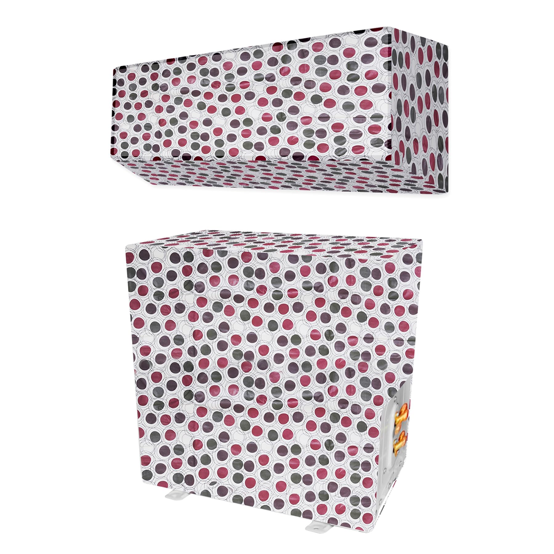 Kuber Industries Split AC Cover | PVC Dot AC Cover | Outdoor Condenser AC Cover | AC Cover for Indoor & Outdoor | AC Cover for Dust Protection | 1.5 Ton Ac Cover | Multi (B0CHRM993R) Amazon Price History, Amazon Price Tracker
