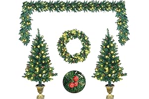 GOFLAME Christmas Decorations Set