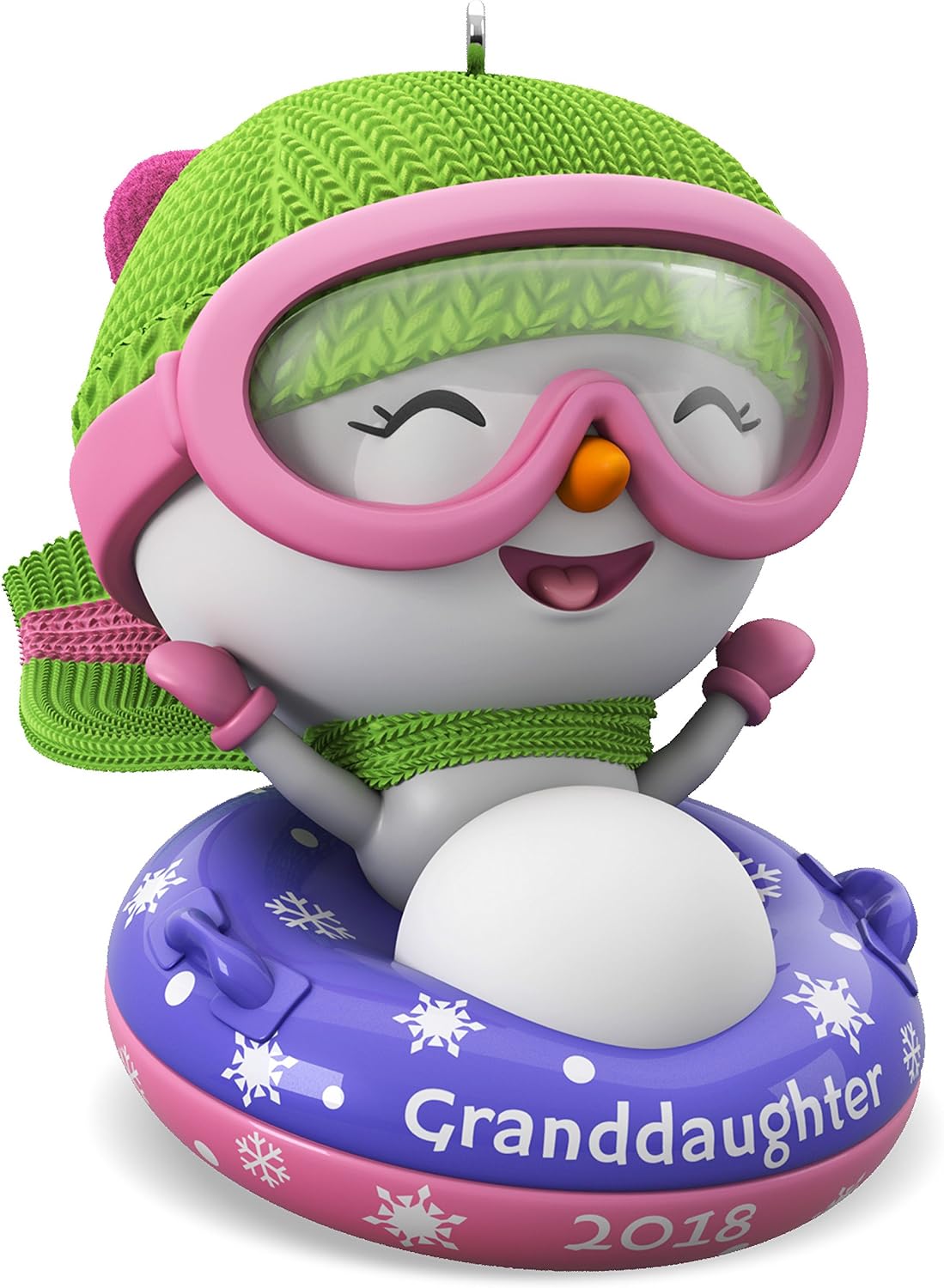 Hallmark Keepsake Christmas Ornament 2018 Year Dated, Granddaughter Snowman