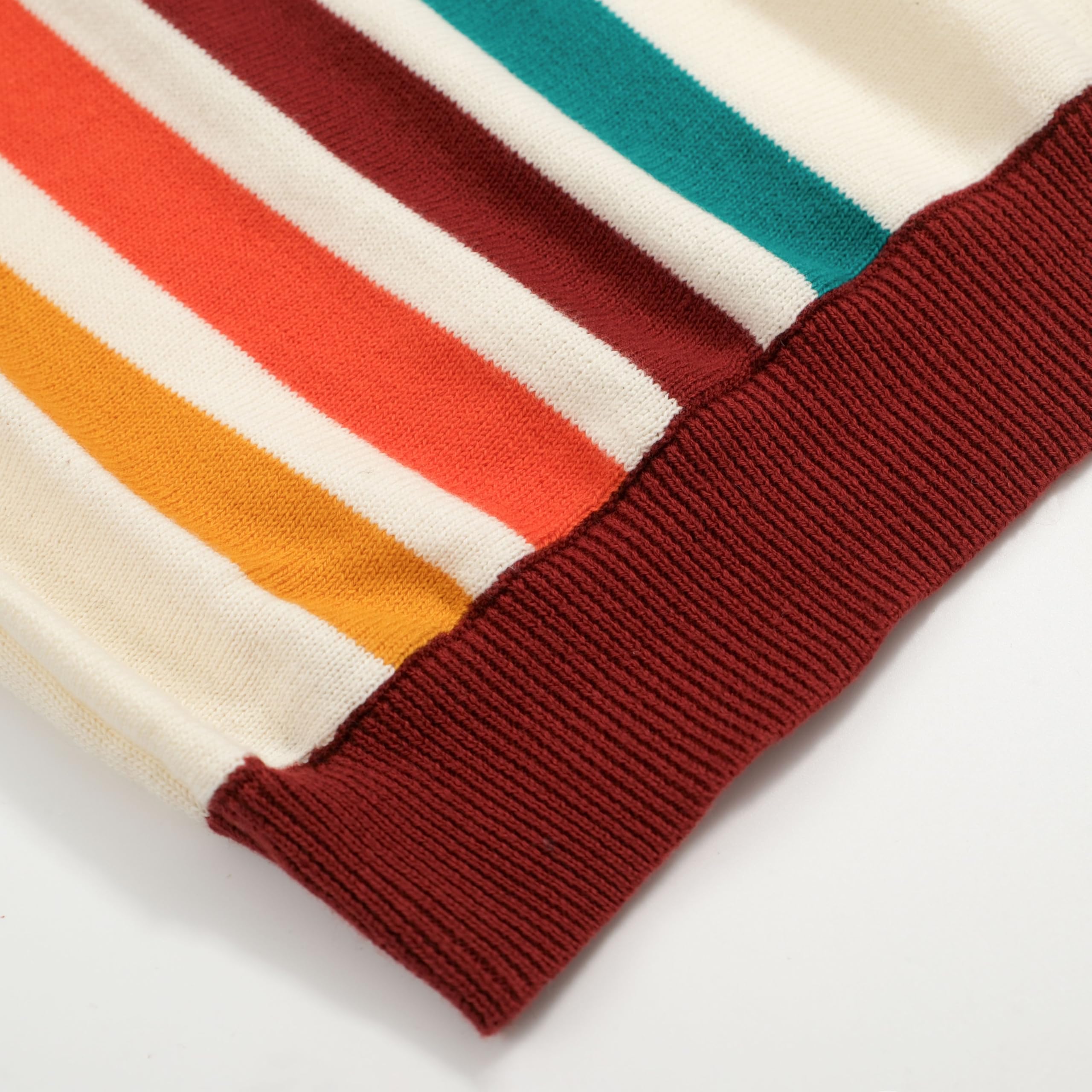 OXKNIT męska koszulka z krótkim rękawem w stylu lat 60., dzianina retro, golfa, tenisa, sportowa, polo, na lato, bawełna, vintage, oddychająca, luźna