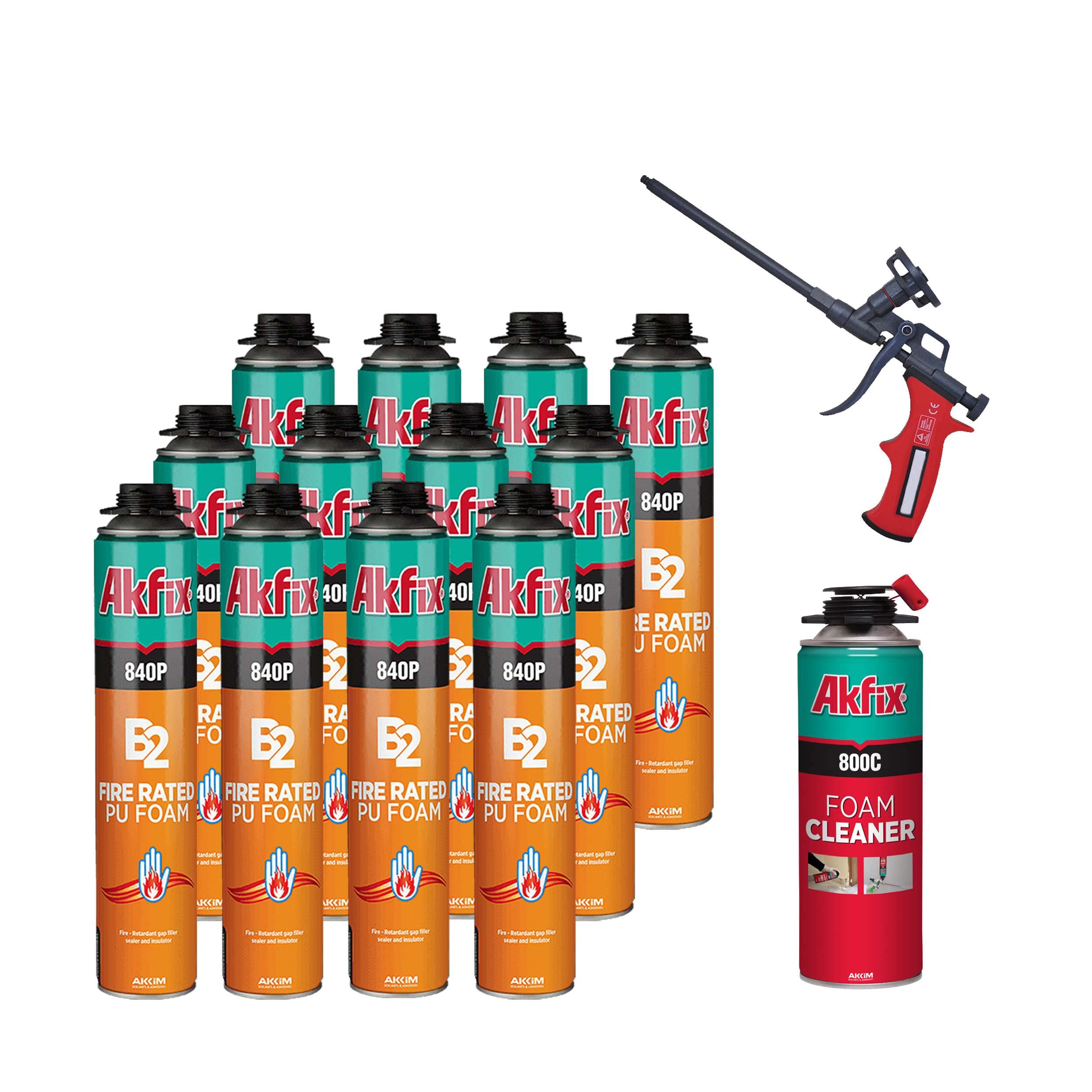 Akfix 840P Fire Rated Spray Foam