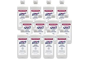 Purell Advanced Hand Sanitizer Refreshing Gel, Clean Scent, 16 fl oz Flip...