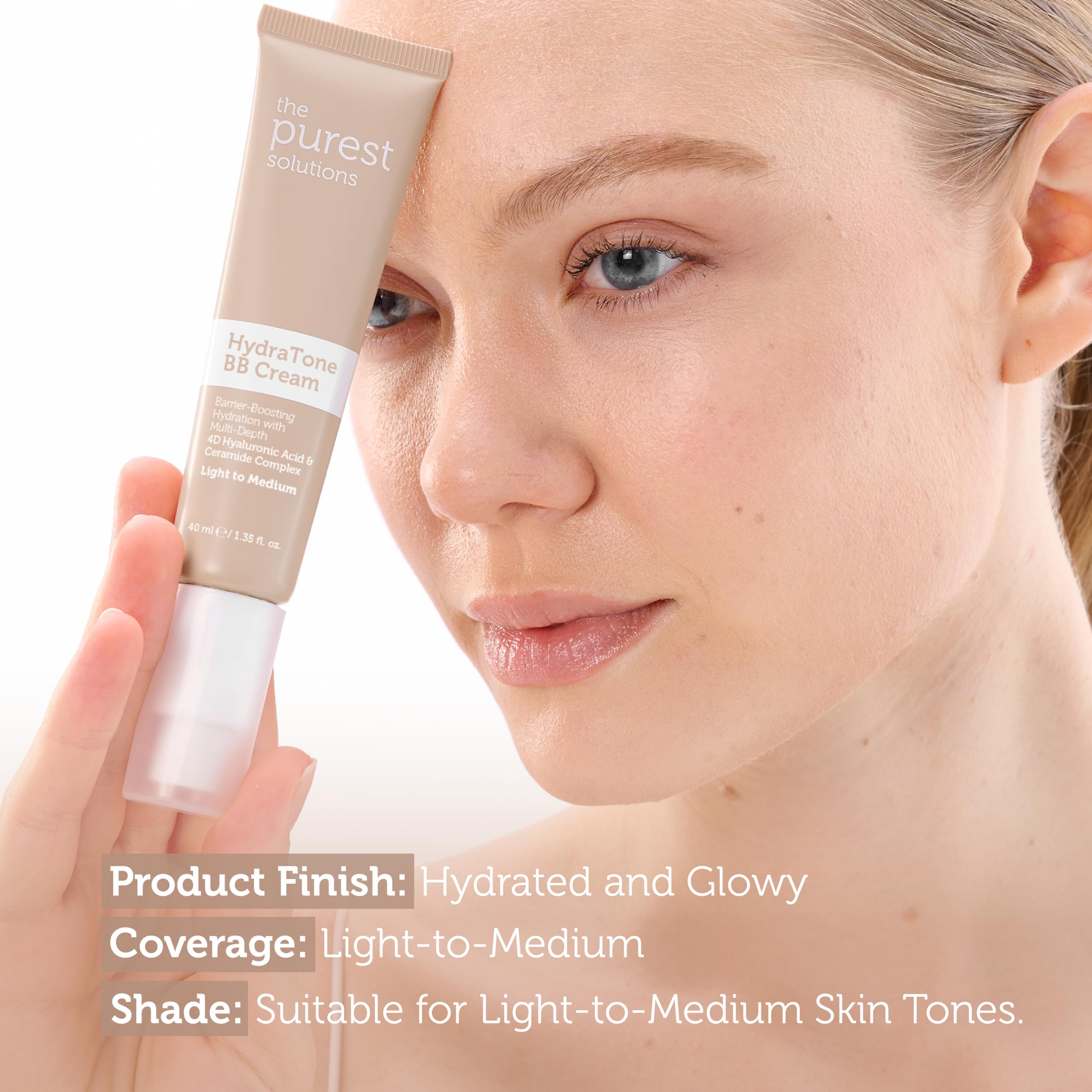 The Purest Solutions BB Cream Bare Matte 40 ml Light to Medium