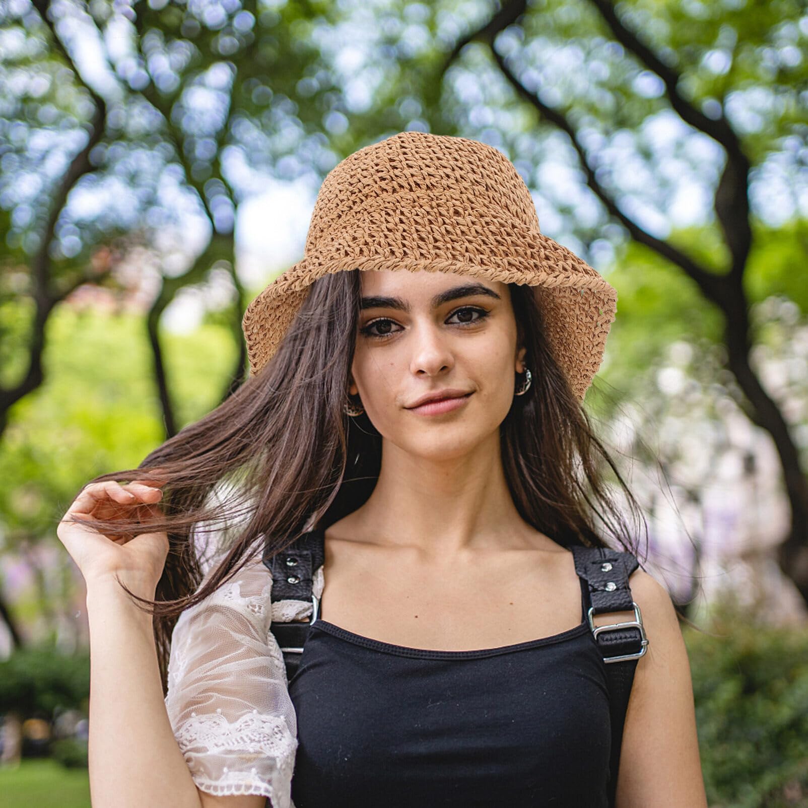Sombrero de paja para sombra, sombreros de verano para mujer, sombreros de pescador para mujer, sombrero para hombre, sombrero para hombre, sombrero de paja para playa, sombrero de verano