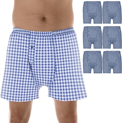 Wearever Ropa interior para incontinencia para hombre, reutilizable y lavable, control de la vejiga 2 en 1, boxeadores con absorción regular, ropa