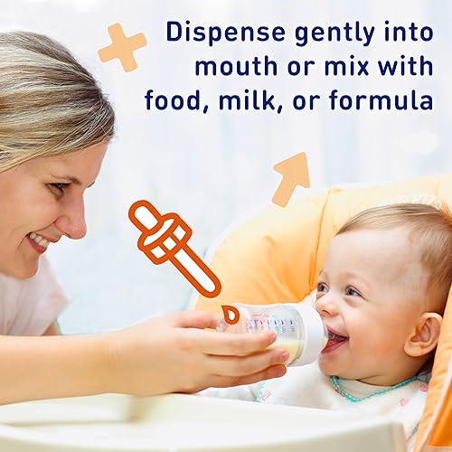 Miniatura 5 de Enfamil Prenatals & Baby Vitamins Tri-Vi-Sol - Gotas multivitamínicas de vitamina A, C y D para bebés, apoya el crecimiento y la salud inmunológica,