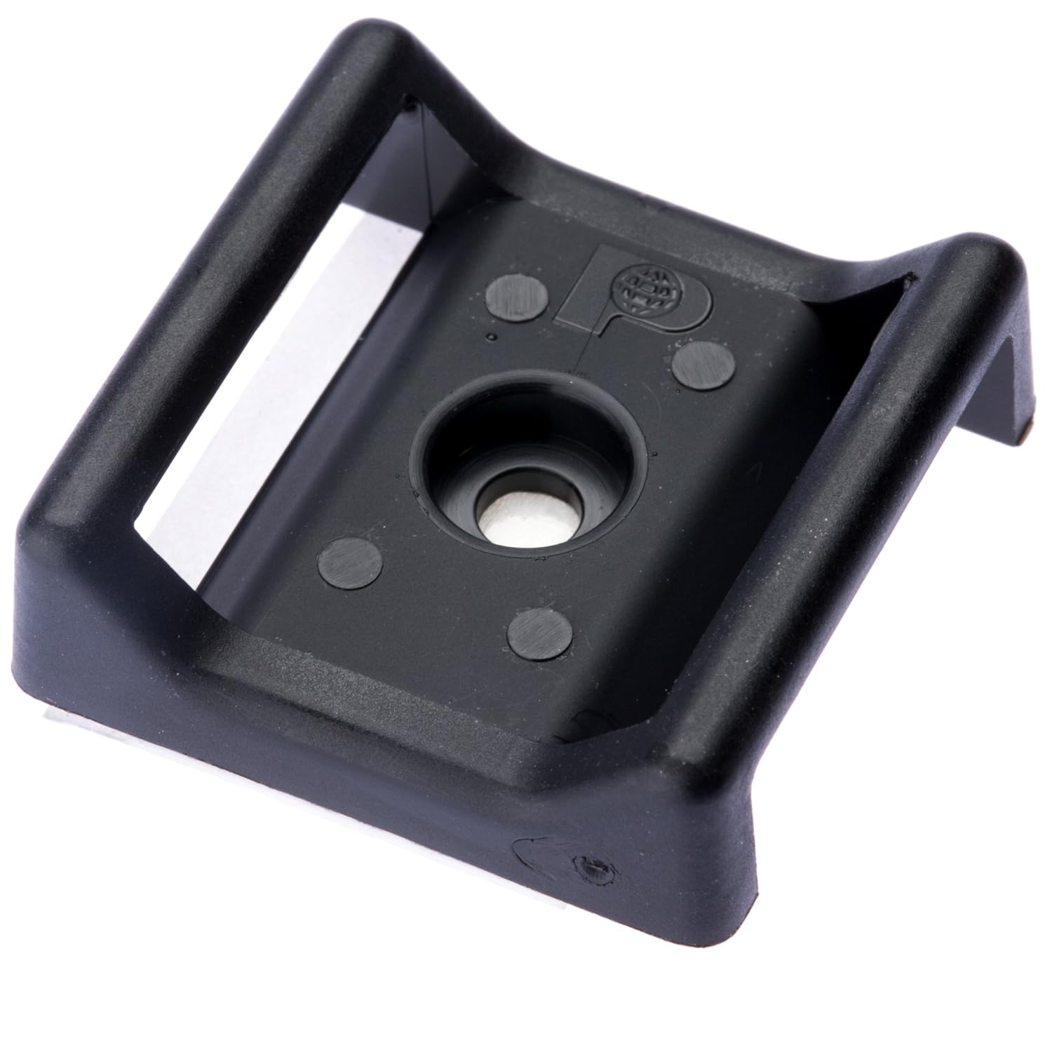 Panduit ABMTAC20 TakTy Hook And Loop Cable Tie Mount, Nylon 6.6, Pre