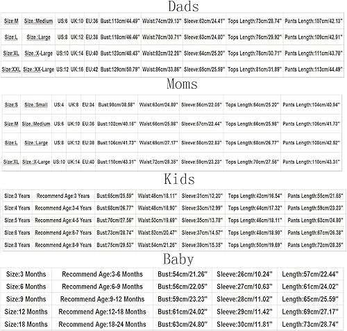 Miniatura 3 de Pijamas de Navidad a juego para la familia, conjuntos de pijamas de alce, Papá Noel, árbol de Navidad, lindo y divertido juego de pijamas de Navidad