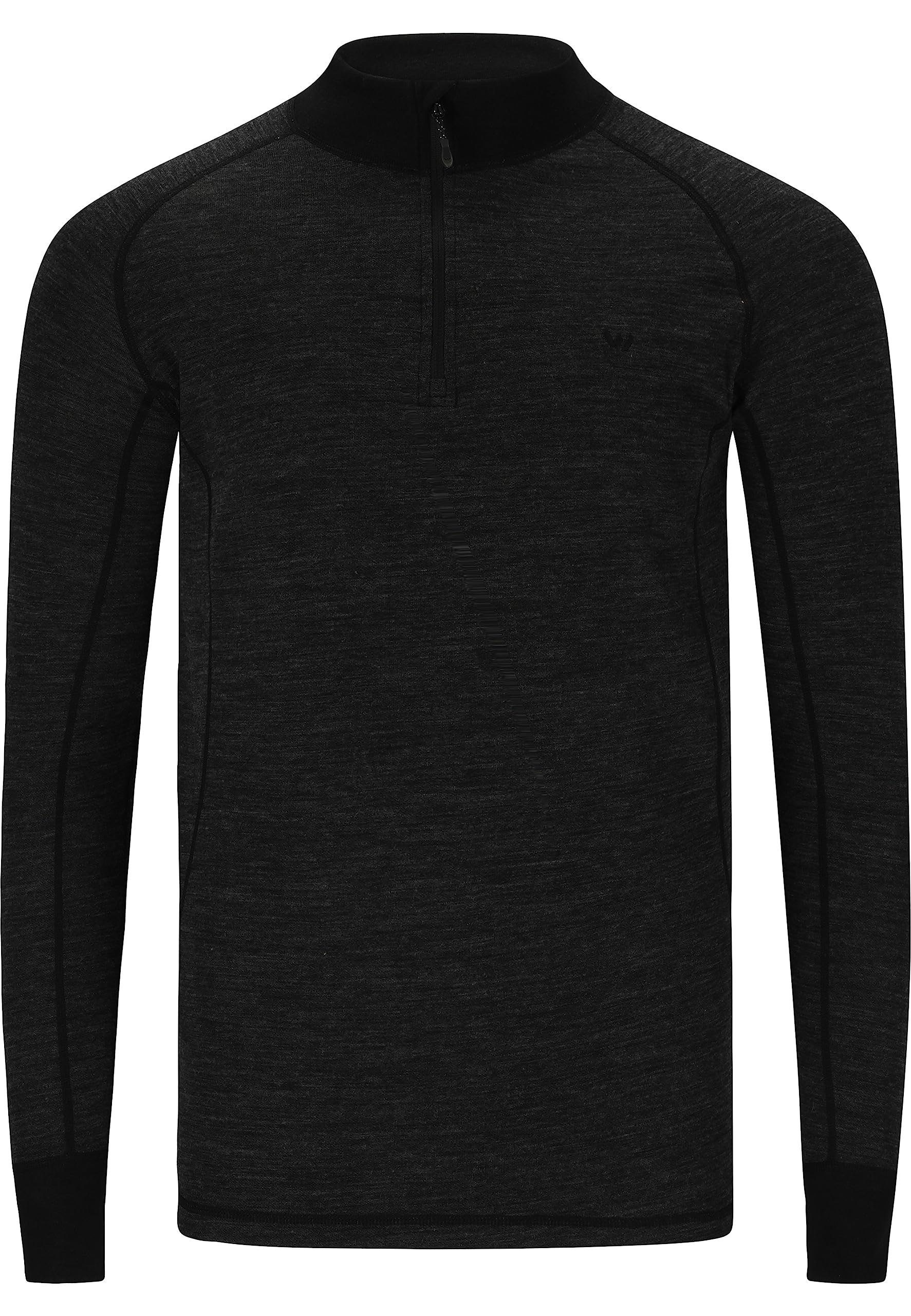 WHISTLER Men's Bishop Jumper, 1011 Dark Grey Melange, S