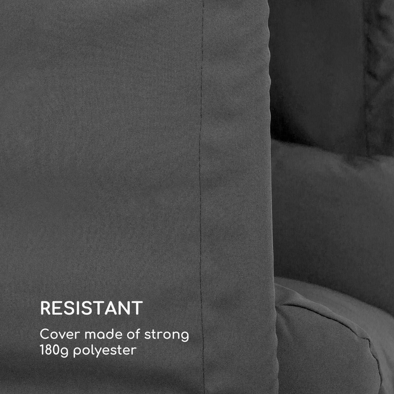 Copertura Per Poltrona Sospesa Bella Donna - Impermeabile, Poliestere, Nero, Compatibile Blumfeldt - Foto 14