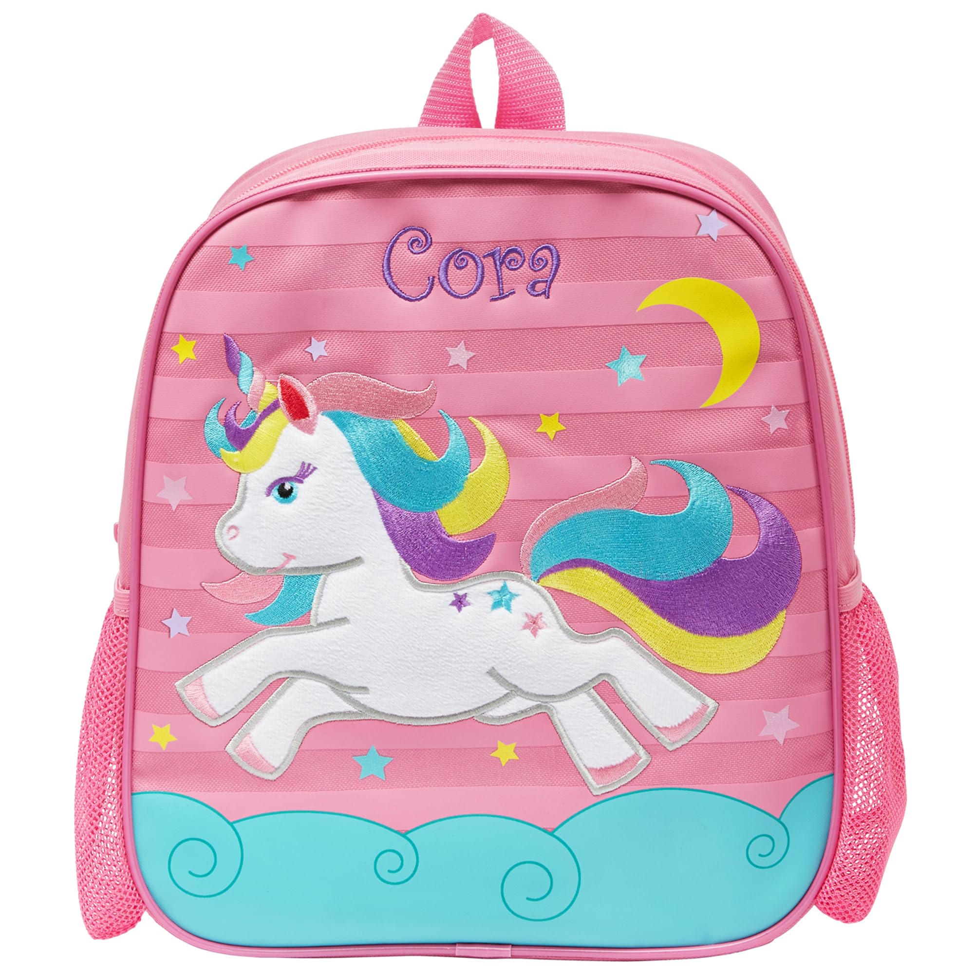 Let's Make Memories Kids Personalized Toddler Backpack for School - Custom Preschool Backpack - Just For Me - Unicorn