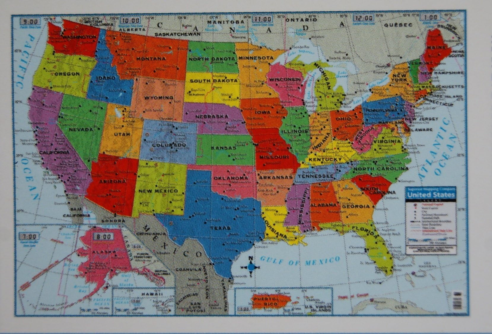 United States Wall Map - 40 x 28 Kitchen