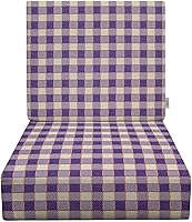 Vista 37 de RSH DECOR: Sunbrella Deep Seating Foam Cushion Set 22.5” x 22.5” x 4" Seat and Back Water, Fade & UV Resistant Outdoor Chair Cushions for Patio
