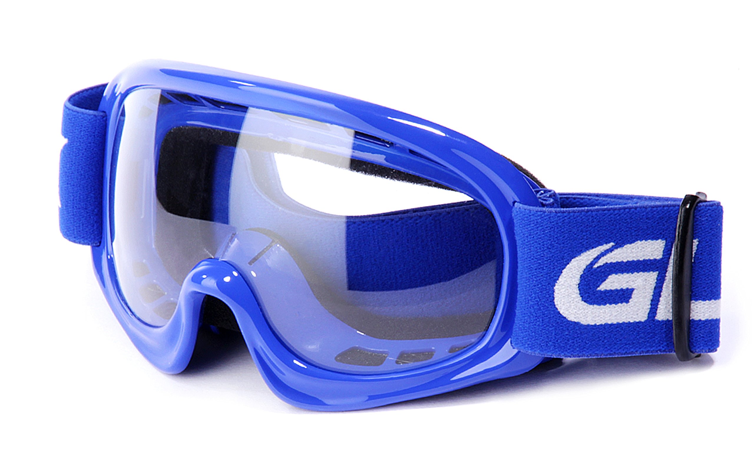 YH15 Anti-Fog Impact-Resistant Kids Youth ATV Off-Road Dirt Bike Motocross Goggles for Boys & Girls (Blue, one_Size)