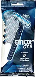 Enox Aparelho Descartável Gt2 Pacote C/ 5 Aparelhos