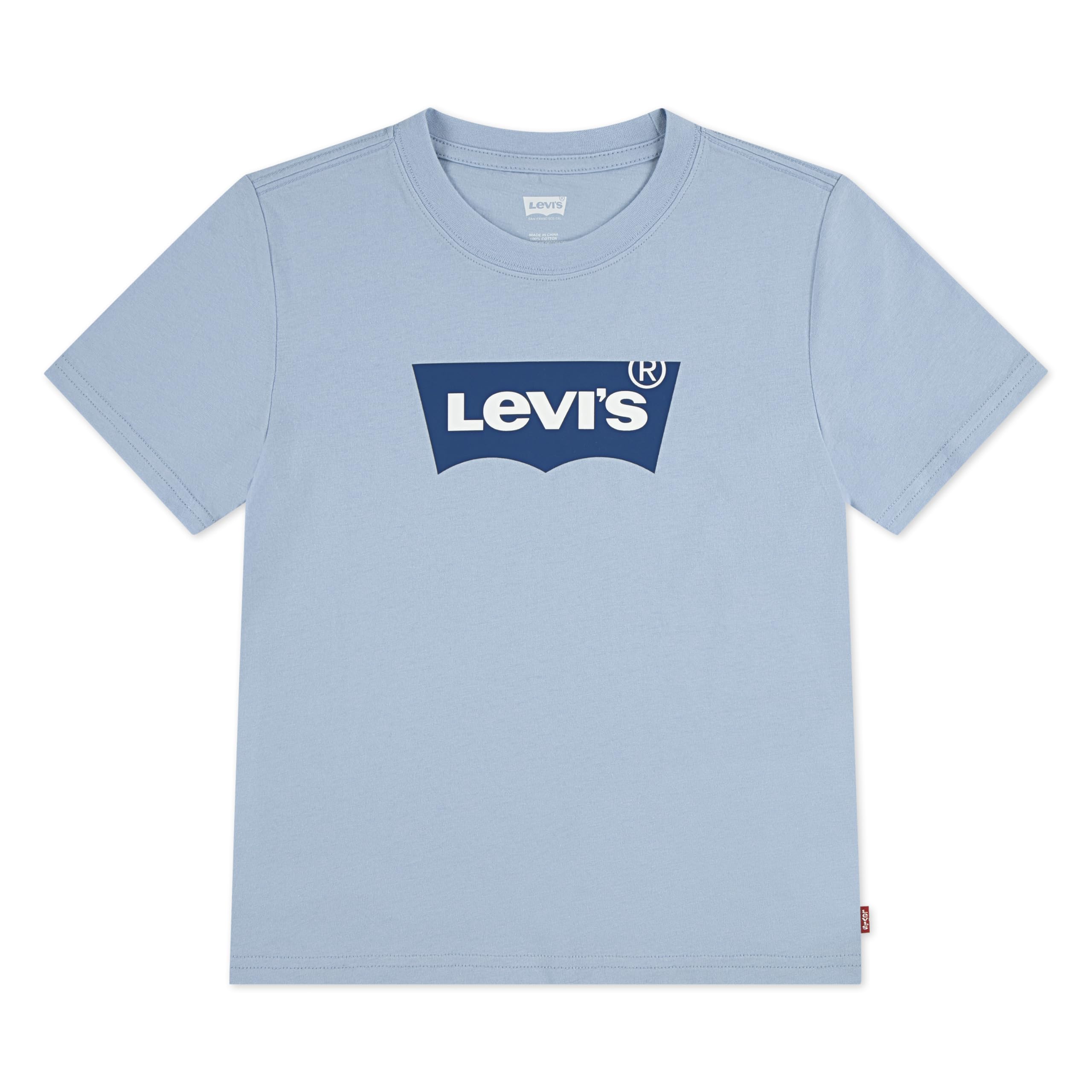 Levi's Kids Wear Boys Blue Levi's Batwing T-Shirt In 10 Years By Childsplay Clothing