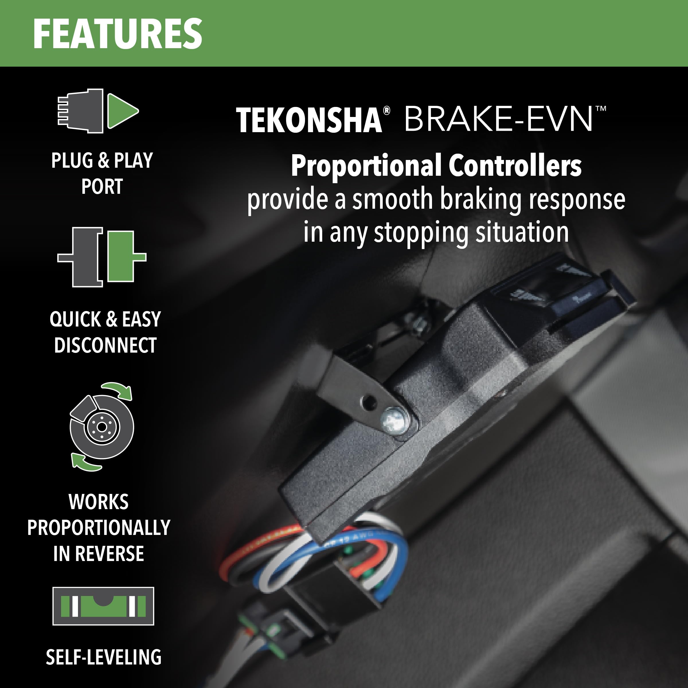 Amazon.co.jp: Tekonsha 8508220 Brake-EVN 比例ブレーキ