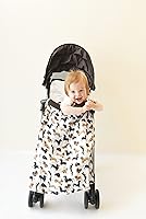 Vista 2 de Mud Pie Manta Envolvente para Bebé con Estampado de Dachshund, 47" x 47