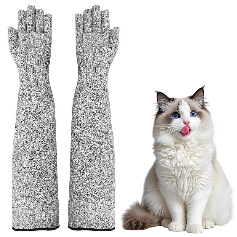 Luvas para Gatos com Fibra de Aramida e Proteção para o Antebraço NCXFTP, 40,64 cm, CWCLS01ZZHUS