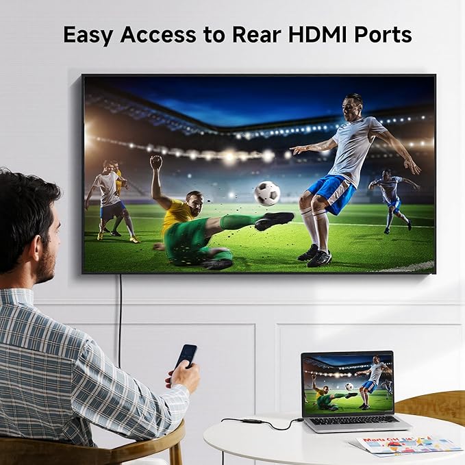 Cable Matters 2 Pack Acoplador HDMI 2.1 48Gbps 8K Negro miniatura 5