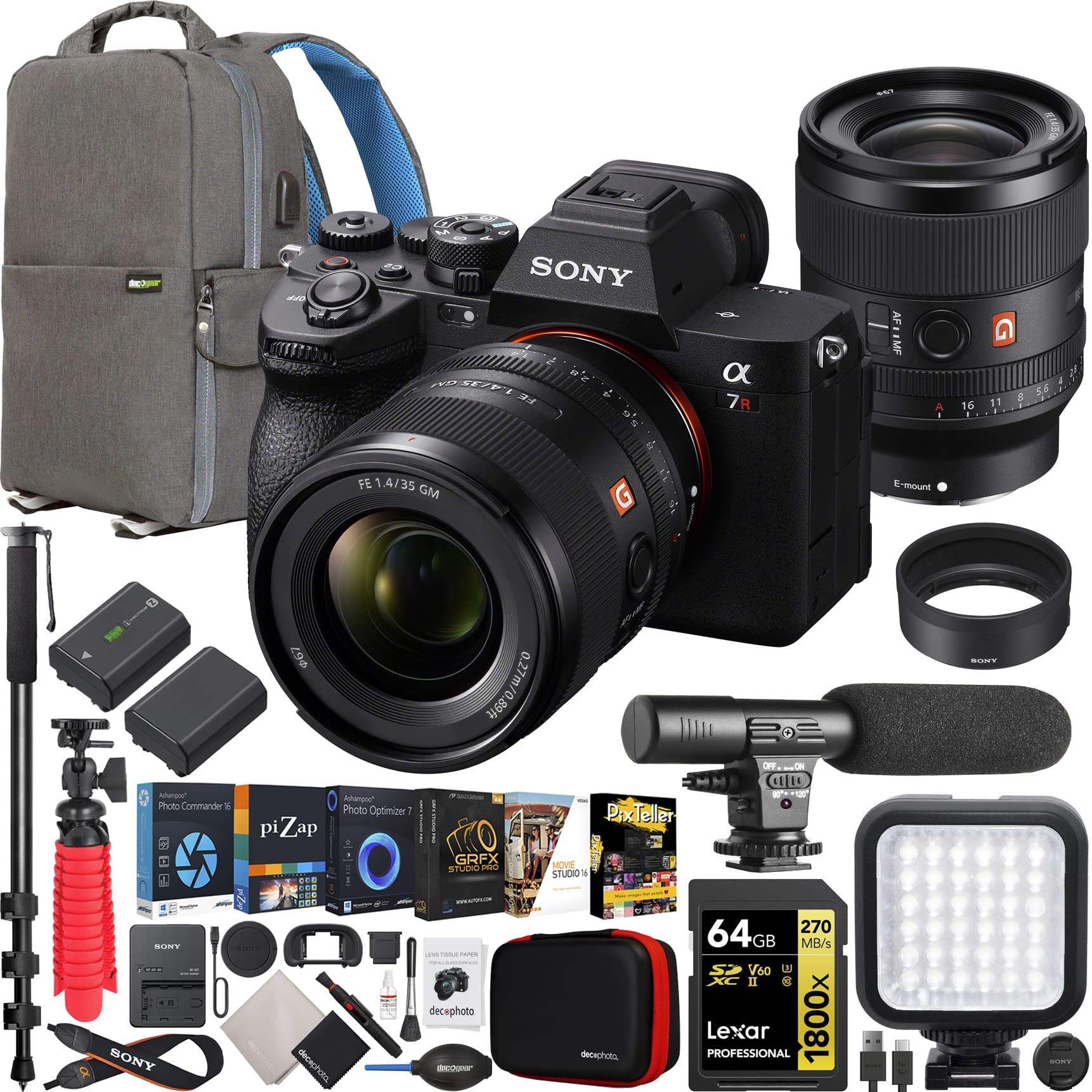 SONY a7R V ［ILCE-7RM5］　α7R v Sony Alpha a7R V Mirrorless Camera