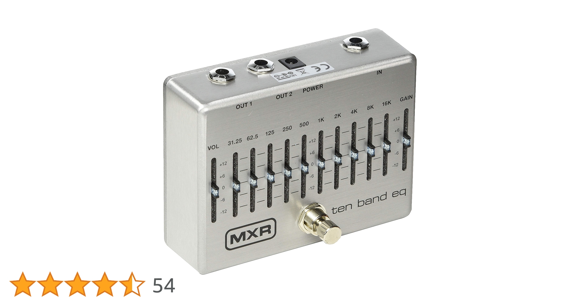 Amazon.co.jp: MXR エフェクター M108S 10 Band EQ 10 バンド