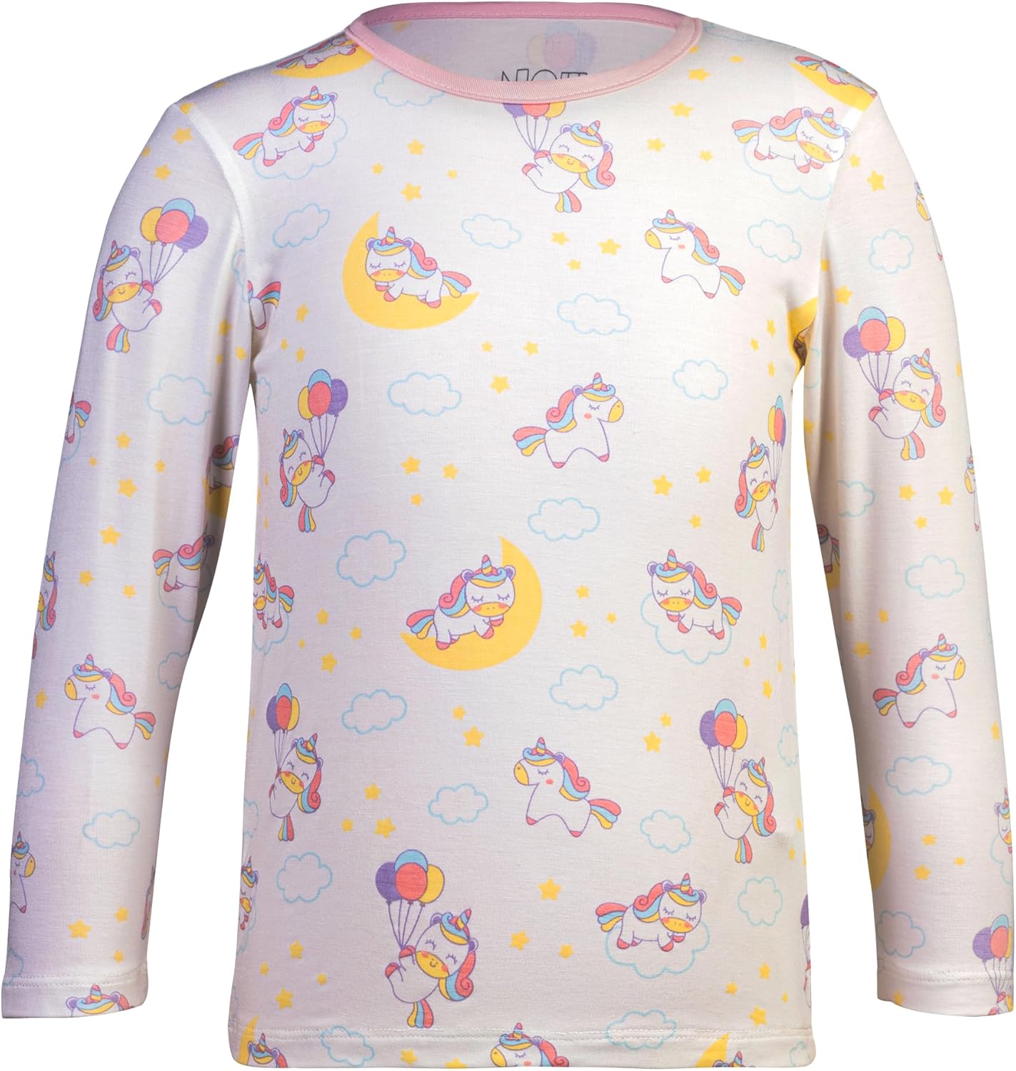 Baby Girls Pajamas 2-Piece Set,Short&LongSleeve Sleepwear with Unicorn Print,Soft, Breathable & Machine Washable(0-36 Mothes - Image 4