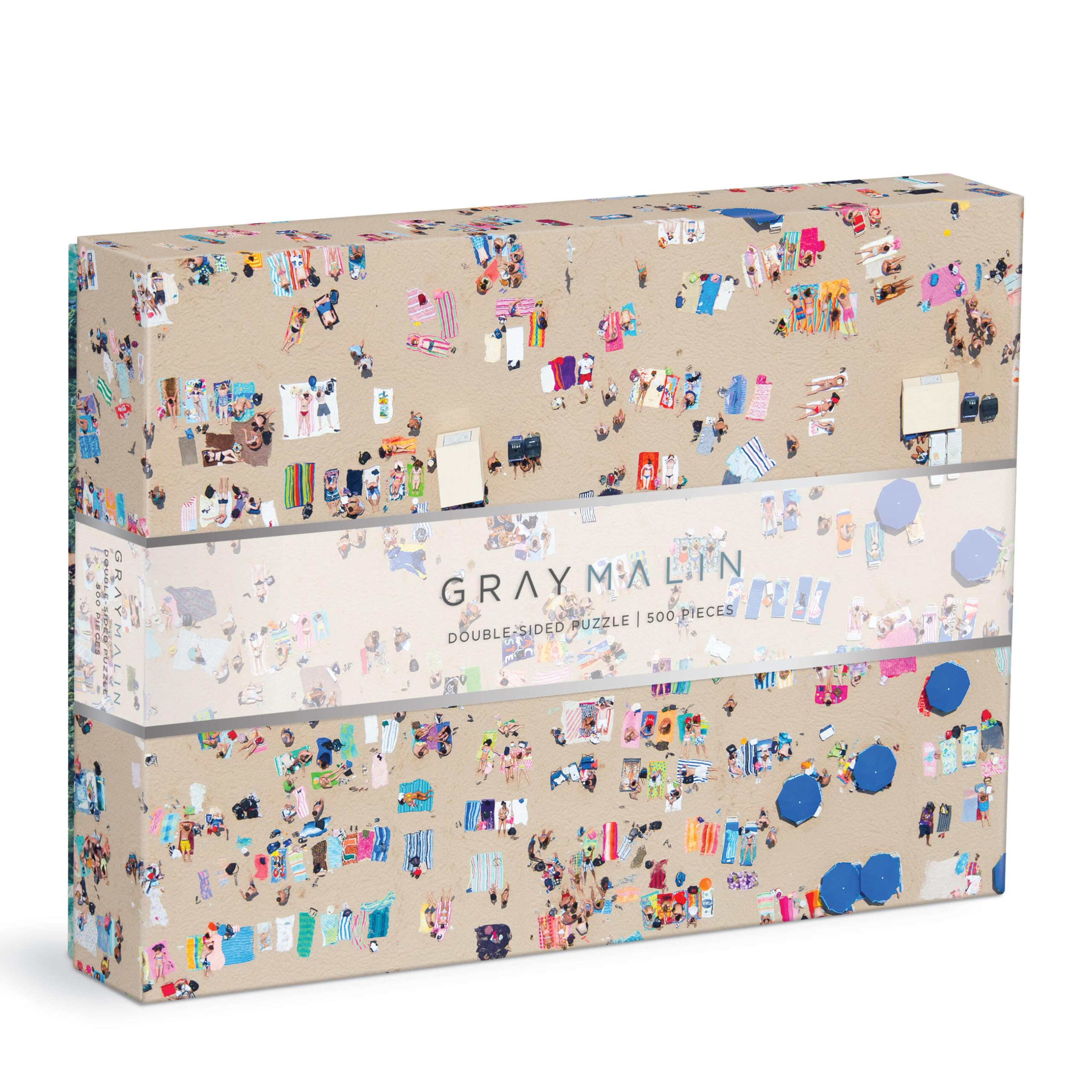 salaページ（マヒル2）プレゼントレイかシン Amazon.com: Galison Gray Malin 2-Sided Jigsaw Puzzle, The Beach