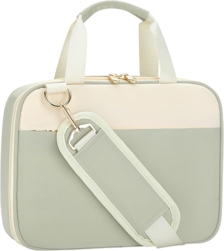 Fundas para la Biblia para mujer, funda de transporte para la Biblia de gran tamaño, bolsa de Biblia de iglesia con asa acolchada, correa de hombro