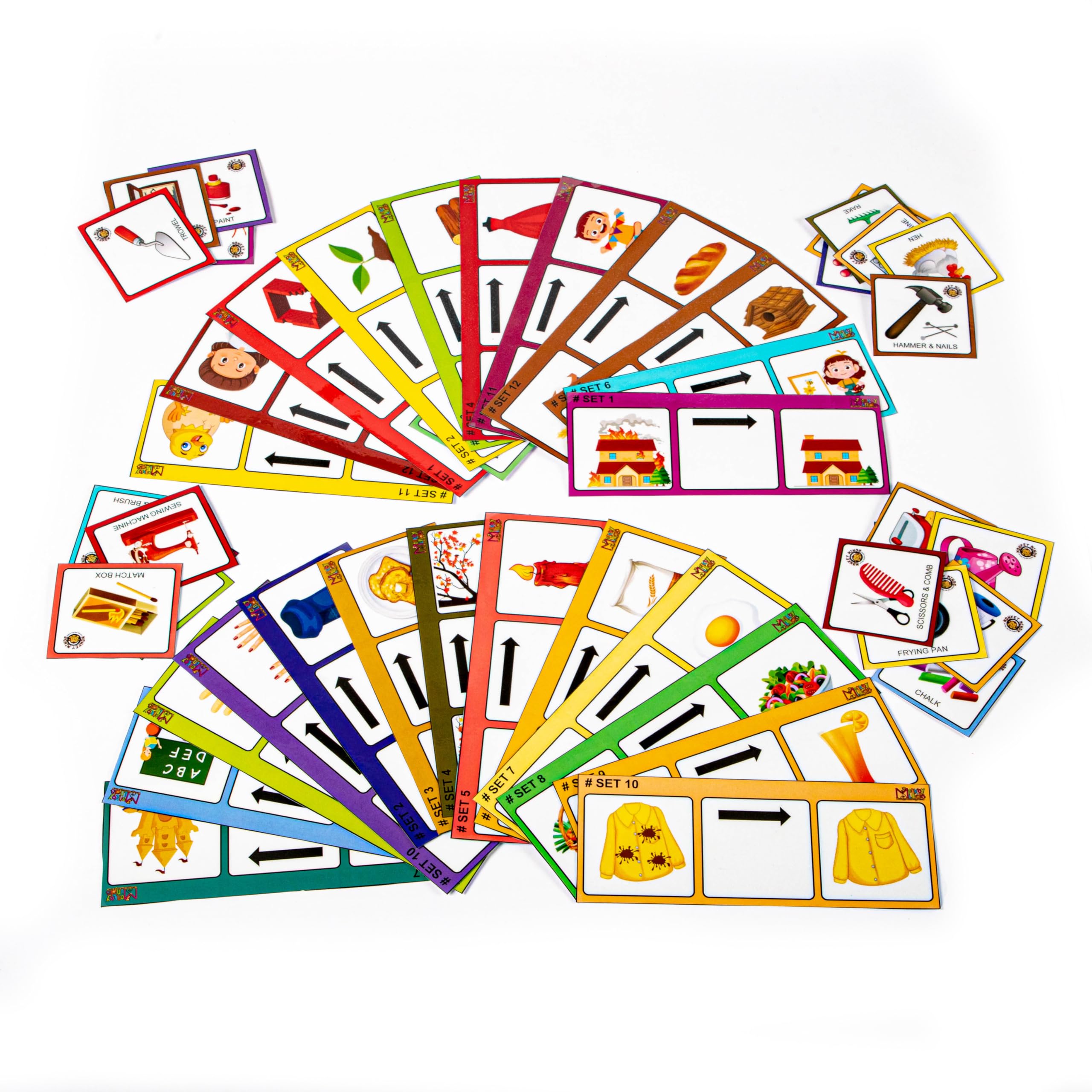 Monkey Minds//Match It - Find The Tool //Early Educational Toy and Learning Activity//Concept of Part to Logic and Reasoning -Play Based Learning for Kids