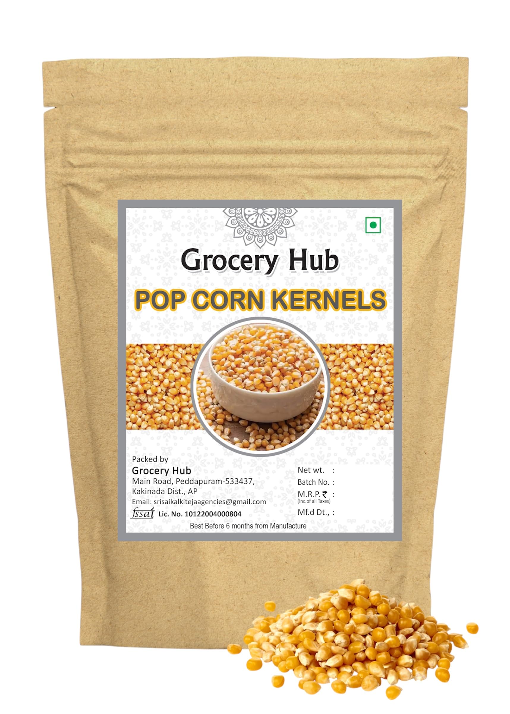 Grocery Hub Popcorn Kernels 500g | Popcorn Seeds | Butterfly Popcorn Seeds-image-7