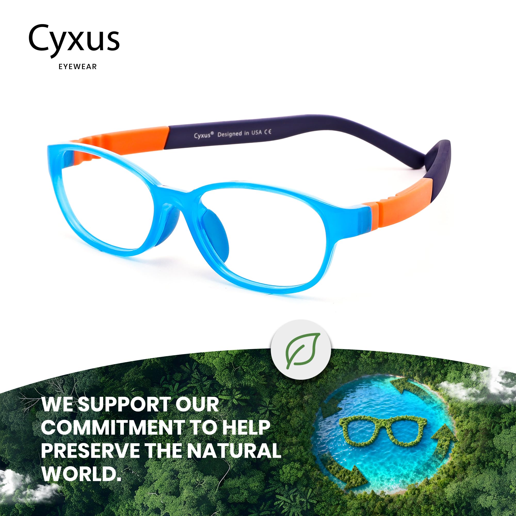 Amazon.com: Cyxus Kids Blue Light Blocking Glasses Computer Game