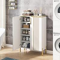 Vista 8 de Tribesigns Shoe Cabinet with Doors, 6-Tier Shoe Storage Cabinet with Adjustable Shelves, Shoes Rack Shoe Storage Organizer for Entryway, Hallway