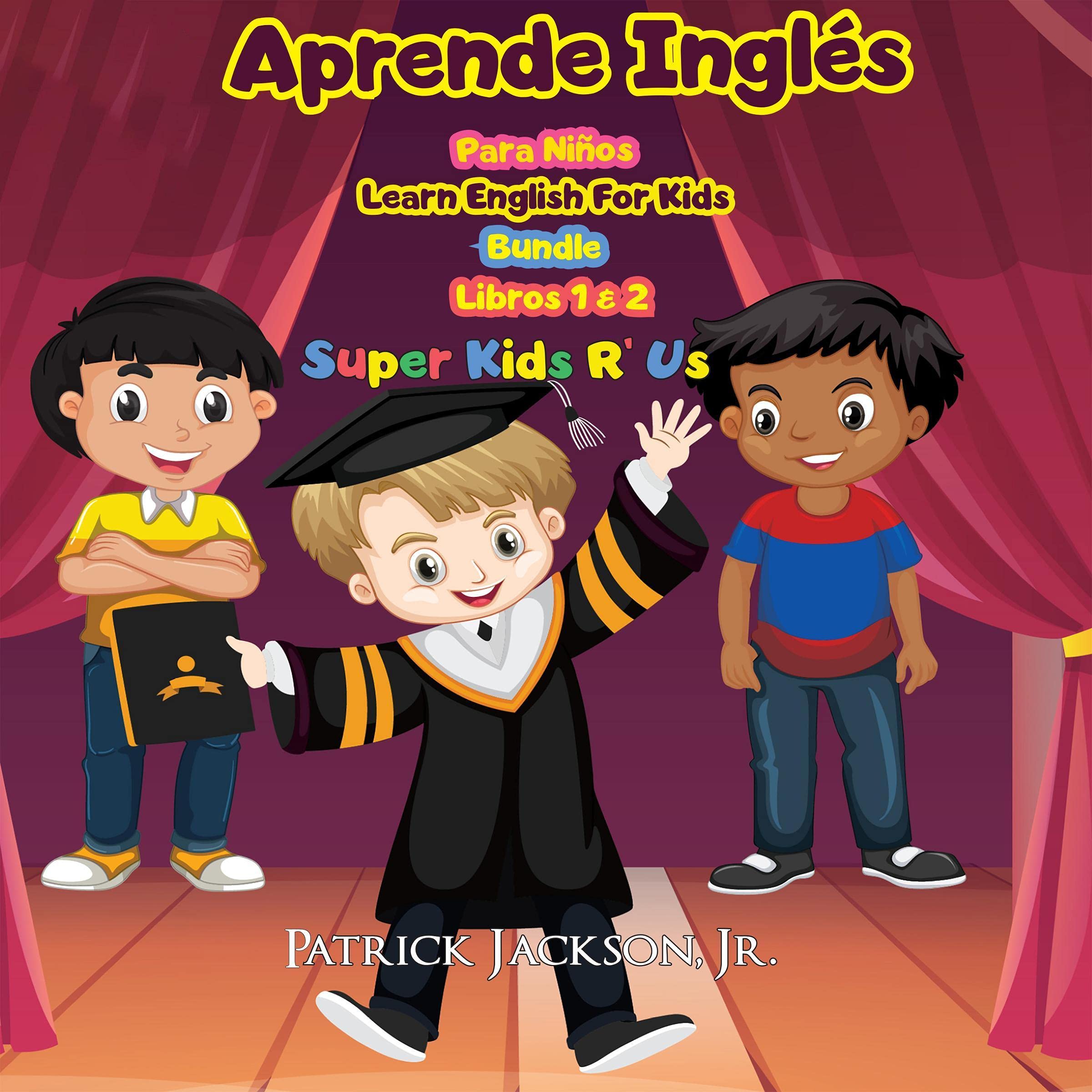 Cover art for Aprende inglés para niños [Learn English for Kids]