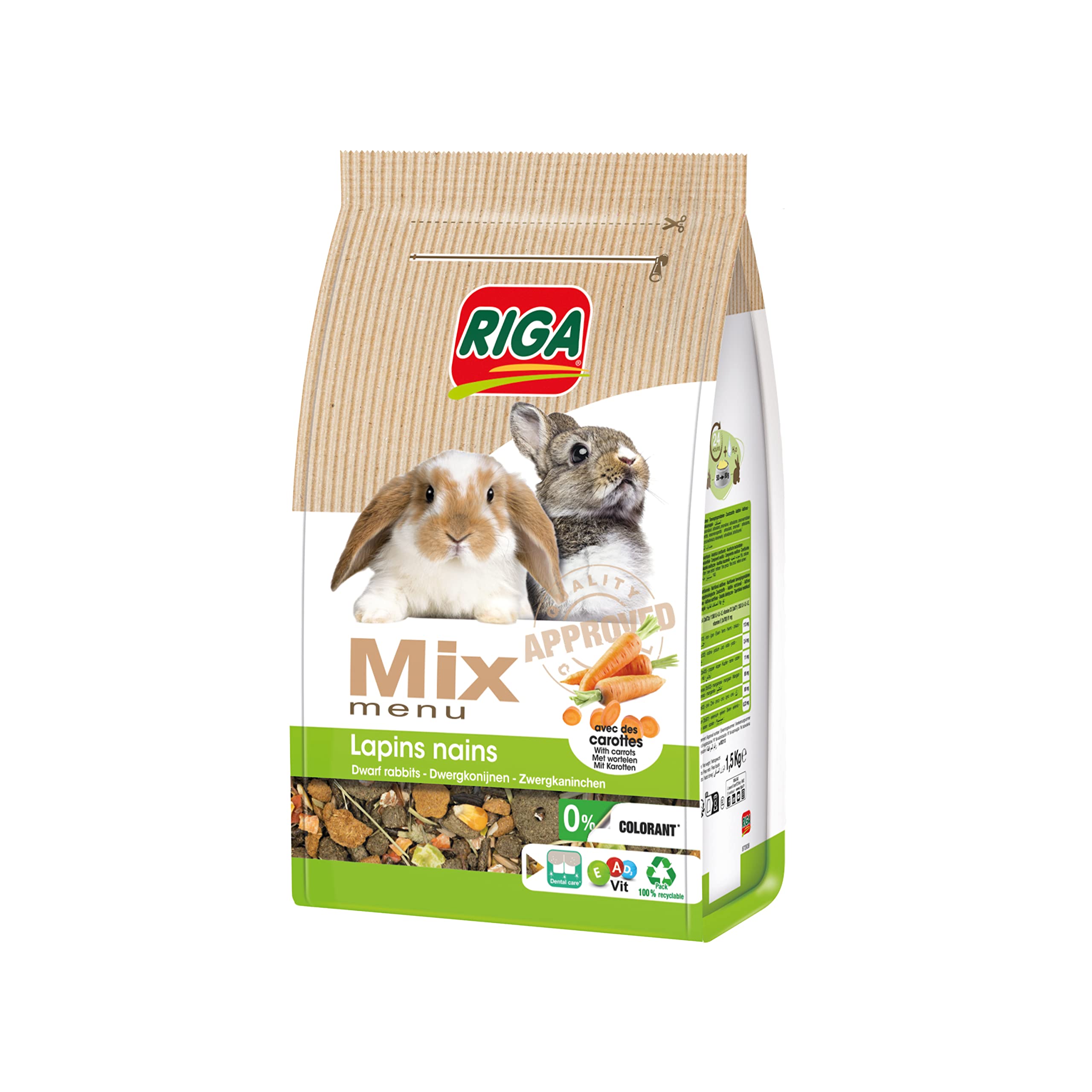RIGA MIX Conigli Nani 1,5KG